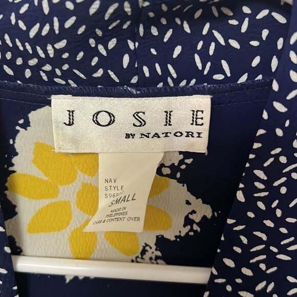 JOSIE BY NATORI FLORAL‎ ROBE LINGERIE SIZE S - Picture 4 of 6